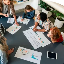 image of team collaborating