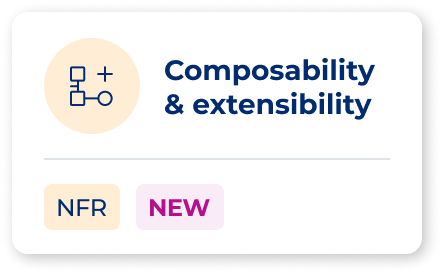 Composability & extensibility